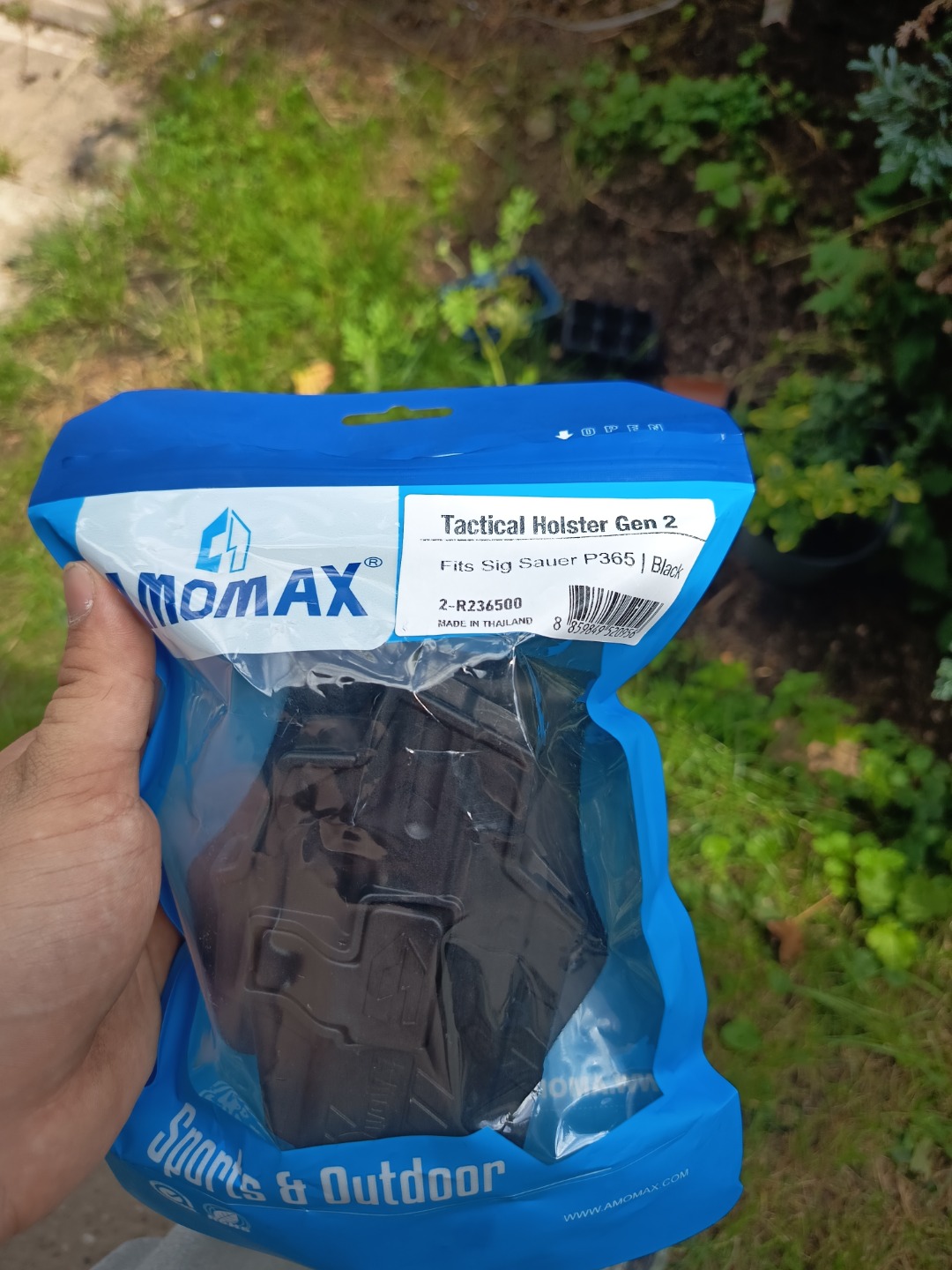 Opaskové polymerové pouzdro Per-fit pro sig Sauer P365 černé-Amonex