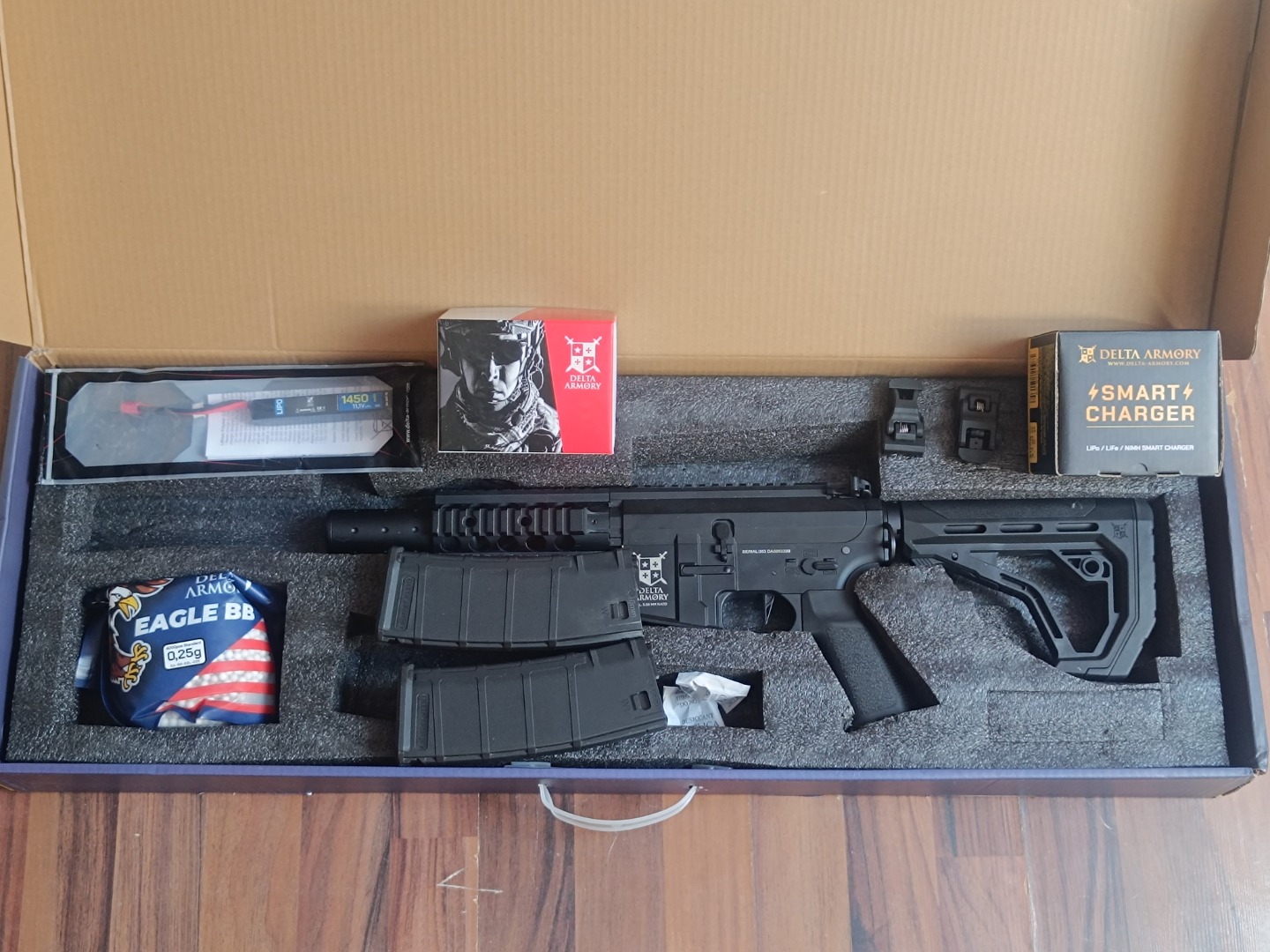 Delta Armory AR15 SilentOps CQB Alpha EAGLE v setu