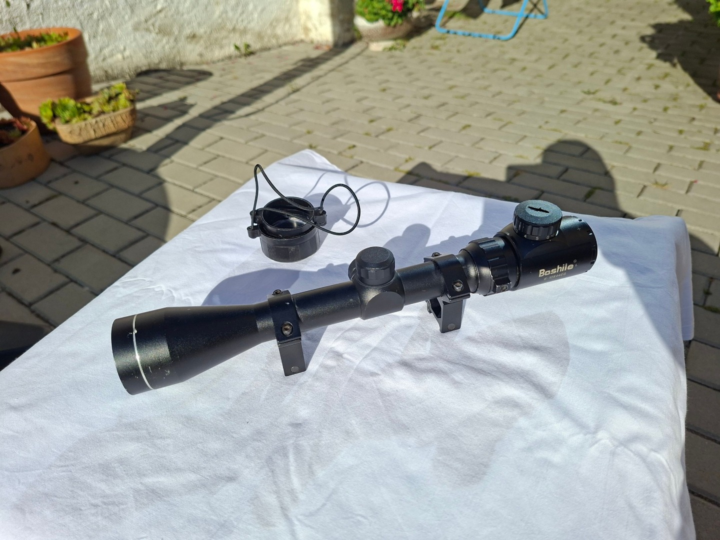Puškohled/Scope 6-12 x 44EG Boshile s podsvícením