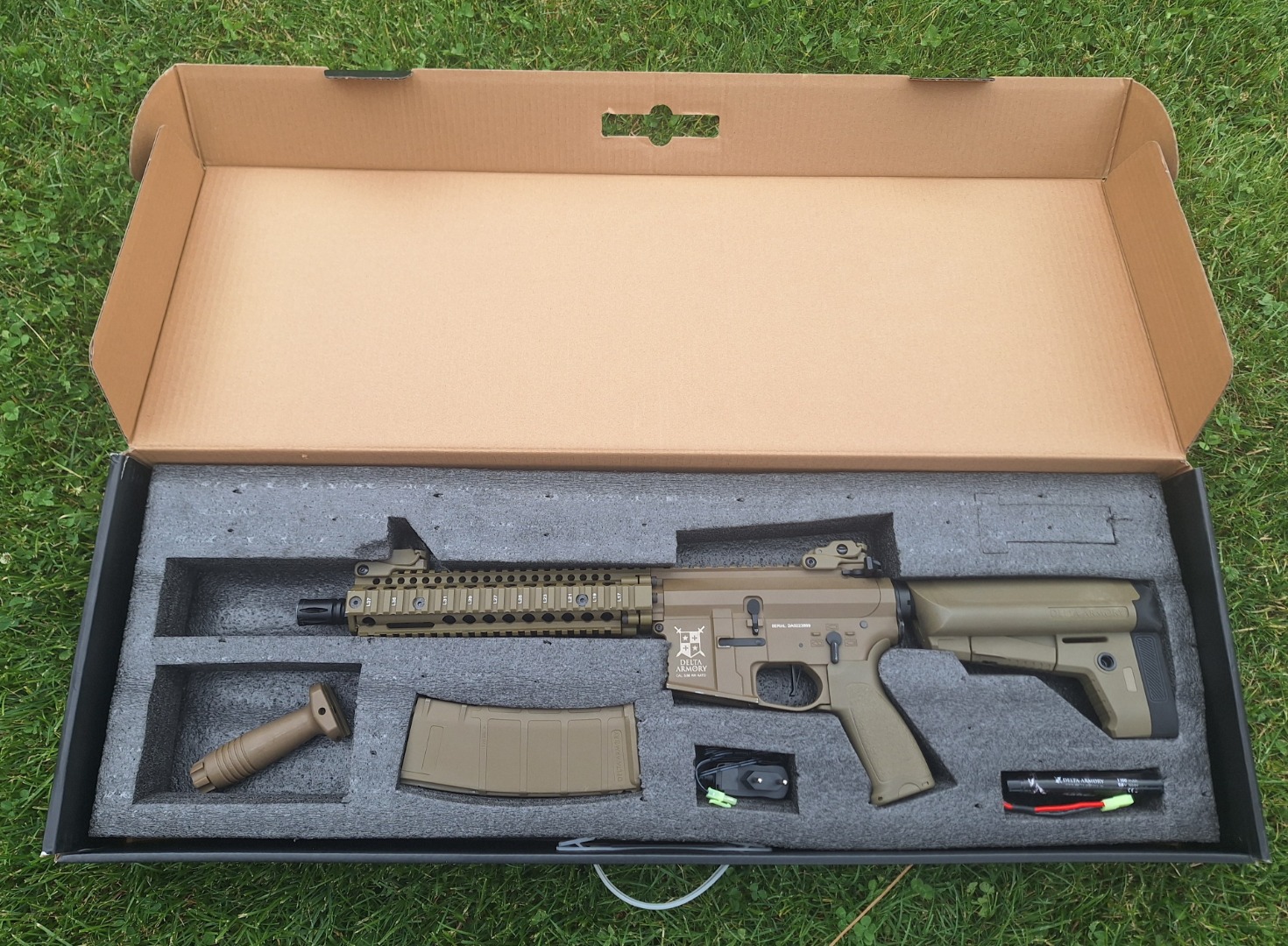 Delta Armory MK18 ALPHA - Písková